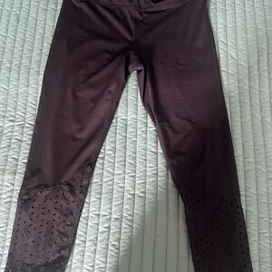 GAIAM Kids Dark Purple Leggings
